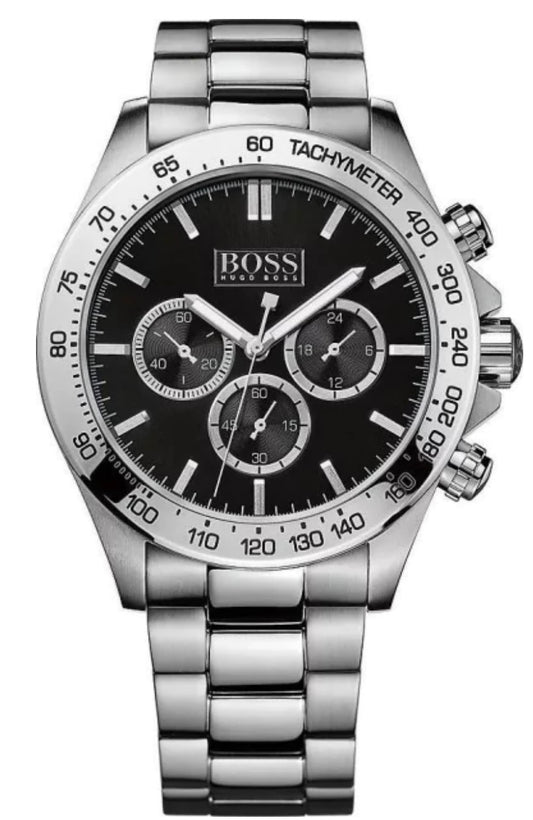 Montre Homme Hugo Boss Sport Ikon 1512965 Bracelet en acier inoxydable